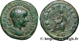 GORDIAN III
Type : As 
Date : 239 
Mint name / Town : Rome 
Metal : bronze 
Diameter : 26  mm
Orientation dies : 1  h.
Weight : 11,49  g.
Rarity : R2 ...