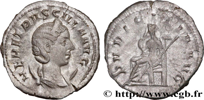 HERENNIA ETRUSCILLA
Type : Antoninien 
Date : 250 
Mint name / Town : Rome 
Meta...