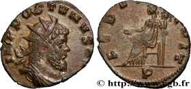 AUREOLUS
Type : Antoninien 
Date : 268 
Mint name / Town : Milan 
Metal : billon 
Millesimal fineness : 20  ‰
Diameter : 18,5  mm
Orientation dies : 6...