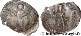 CONSTANTINE IX MONOMACHOS
Type : Miliaresion 
Date : c. 1050 
Mint name / Town : Constantinople 
Metal : silver 
Diameter : 26  mm
Orientation dies : ...