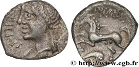 EDUENS, ÆDUI (BIBRACTE, Area of the Mont-Beuvray)
Type : Denier ATPILI.F ORCETIRIX 
Date : c. 52-45 AC 
Mint name / Town : Autun (71) 
Metal : silver ...