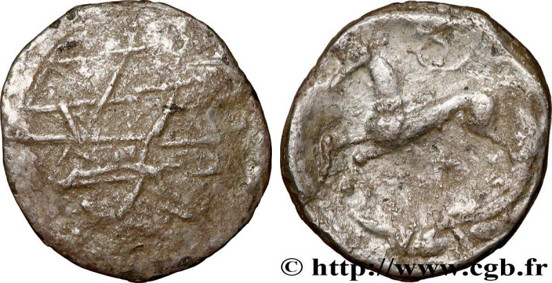 IMITATION OF EMPORION known as of the "Hoard of Bridiers"
Type : Drachme aux lig...