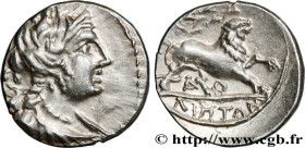 MASSALIA - MARSEILLE
Type : “Drachme légère” ou tétrobole 
Date : c. 130-121 AC. 
Mint name / Town : Marseille (13) 
Metal : silver 
Diameter : 15  mm...