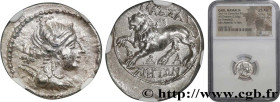 MASSALIA - MARSEILLE
Type : “Drachme légère” ou tétrobole 
Date : c. 130-121 AC. 
Metal : silver 
Diameter : 14  mm
Orientation dies : 8  h.
Weight : ...