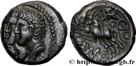 GALLIA BELGICA - REMI (Area of Reims)
Type : Bronze REMO/REMO 
Date : c. 60-40 AC. 
Mint name / Town : Reims (51) 
Metal : bronze 
Diameter : 15  mm
O...