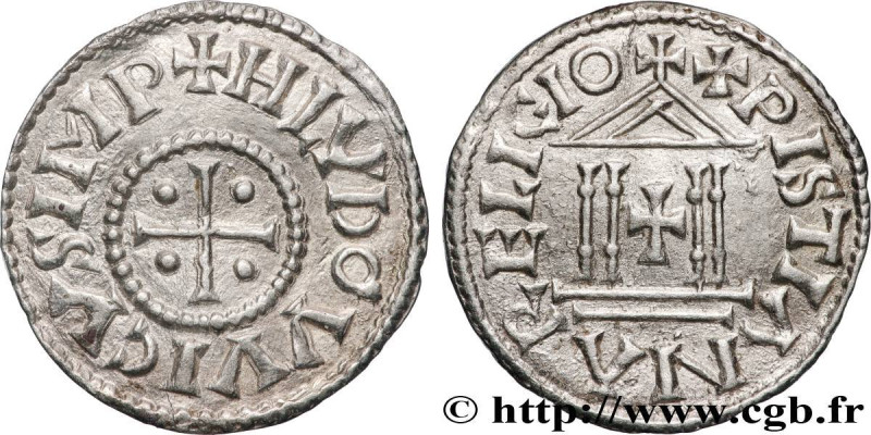 LOUIS THE PIOUS
Type : Denier à la légende chrétienne 
Date : c. 822-840 
Date :...