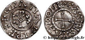CHARLES II LE CHAUVE / THE BALD
Type : Denier 
Date : c. 864-875 
Date : n.d. 
Mint name / Town : Château-Landon 
Metal : silver 
Diameter : 19  mm
Or...
