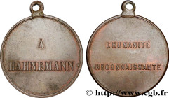 MEDICINE - MEDICAL SOCIETIES - DOCTORS
Type : Médaille, A Samuel Hahnemann 
Date : n.d. 
Metal : copper 
Diameter : 39  mm
Weight : 14,06  g.
Edge : l...