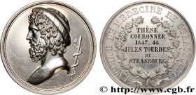 LOUIS-PHILIPPE I
Type : Médaille, Thèse couronnée, Faculté de médecine 
Date : 1847-1848 
Mint name / Town : 67 - Strasbourg 
Metal : silver 
Diameter...