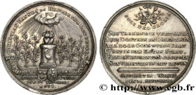 GERMANY
Type : Médaille, 50e anniversaire de mariage, Christian Hannes et Henderina Lenertsen 
Date : 1737 
Metal : silver 
Diameter : 36,5  mm
Weight...