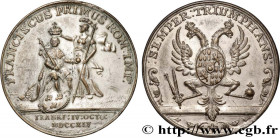 AUSTRIA - TYROL - FRANCIS I OF LORRAINE
Type : Médaille, Couronnement de l'empereur 
Date : (1745) 
Metal : silver plated bronze 
Diameter : 42  mm
We...