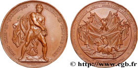 POLAND - UPRISING
Type : Médaille, Guerre polono-russe de 1830-1831 
Date : 1832 
Metal : bronze 
Diameter : 51,4  mm
Engraver : BARRE Albert Désiré (...