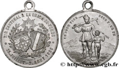 SWITZERLAND - CANTON OF NEUCHATEL
Type : Médaille, Tir cantonal 
Date : 1886 
Mint name / Town : Suisse, La Chaux-de-Fonds 
Metal : tin 
Diameter : 38...