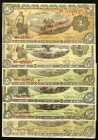 Mexico Gobierno Provisional de Mexico Group Lot of 13 Examples Fine-About Uncirculated. 

HID09801242017