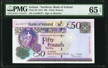 Northern Ireland Northern Bank Limited 50 Pounds 1.1.2013 Pick 89 PMG Gem Uncirculated 65 EPQ. 

HID09801242017