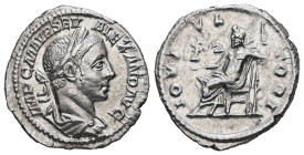 Severus Alexander, AD 222-235. AR, Denarius. 2.87 g. 19.70 mm. Rome.
Obv: IMP C M AVR SEV ALEXAND AVG. Bust of Severus Alexander, laureate, draped, ri...