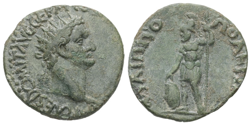 Thrace, Philippopolis. Domitian, AD 88/9. AE. 4.90 g. 22.63 mm.
Obv.: [IMP] CAES...