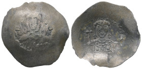 John II Comnenus, 1118-1143 AD. AE, Aspron Trachy. 2.56 g. 28.63 mm. Constantinople.
Obv: IC-X[C] to left and right of Christ, nimbate, bust facing, r...