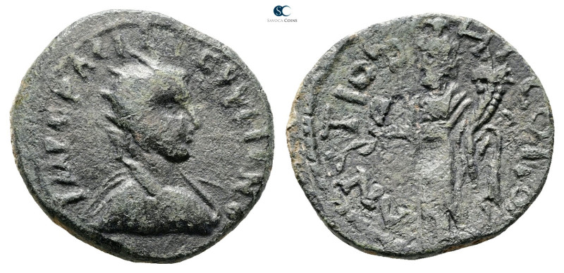 Pisidia. Antioch. Gallienus AD 253-268. 
Bronze Æ

25 mm, 7,40 g



Very ...