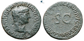 Germanicus AD 37-41. Rome. As Æ
