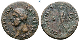Vitellius AD 69-69. Tarraco. As Æ