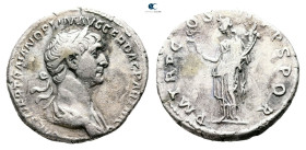 Trajan AD 98-117. Rome. Denarius AR