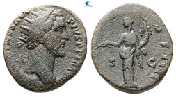 Antoninus Pius AD 138-161. Rome. Dupondius Æ