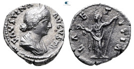 Faustina II AD 147-175. Rome. Denarius AR