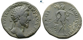 Marcus Aurelius AD 161-180. Rome. Sestertius Æ