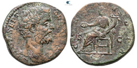 Clodius Albinus AD 193-197. Rome. Sestertius Æ