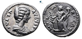 Julia Domna. Augusta AD 193-217. Laodicea ad Mare. Denarius AR
