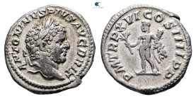 Caracalla AD 198-217. Rome. Denarius AR