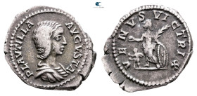 Plautilla. Augusta AD 202-205. Rome. Denarius AR