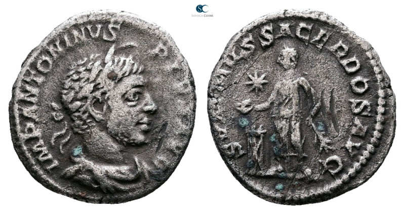 Elagabal AD 218-222. Rome
Denarius AR

19 mm, 3,16 g



Nearly Very Fine