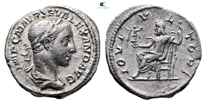 Severus Alexander AD 222-235. Rome
Denarius AR

20 mm, 2,41 g



Very Fin...