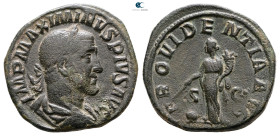Maximinus I Thrax AD 235-238. Rome. Sestertius Æ