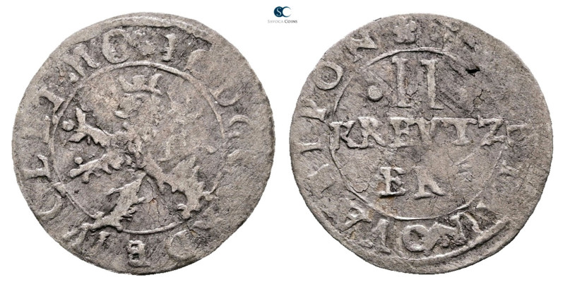 Germany. Pfalz-Zweibrücken. Johann I AD 1569-1604. 
Halbbatzen AR

19 mm, 0,7...