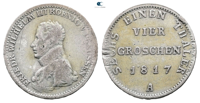 Germany. Brandenburg-Preussen, Berlin. Friedrich Wilhelm III AD 1797-1840. 
4 G...