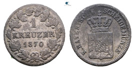 Germany.  AD 1870. 1 Kreuzer 1870