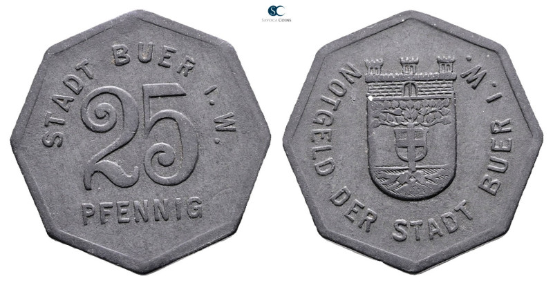 Germany. Buer AD 1916-1922. 
25 Pfennig o.J.

 mm, 3,83 g



Extremely Fi...