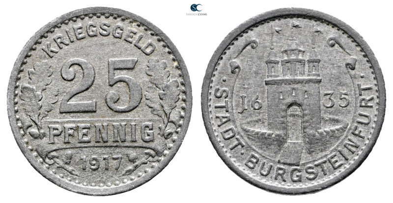 Germany. Burgsteinfurt AD 1917. 
25 Pfennig 1917

 mm, 3,04 g



Extremel...