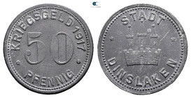 Germany. Dinslaken.  AD 1917. 50 Pfennig 1917