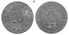 Germany. Frankfurt/Oder.  AD 1917. 10 Pfennig 1917