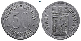 Germany. Gräfrath.  AD 1917. 50 Pfennig 1917