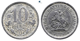 Germany. Hattingen.  AD 1917. 10 Pfennig 1917