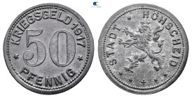 Germany. Höhscheid.  AD 1917. 50 Pfennig 1917