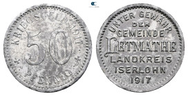 Germany. Letmathe.  AD 1917. 50 Pfennig 1917