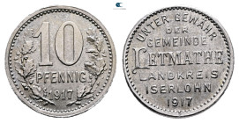 Germany. Letmathe.  AD 1917. 10 Pfennig 1917