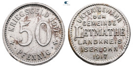 Germany. Letmathe.  AD 1917. 50 Pfennig 1917