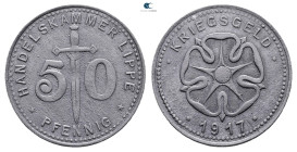 Germany. Lippe.  AD 1917. 50 Pfennig 1917